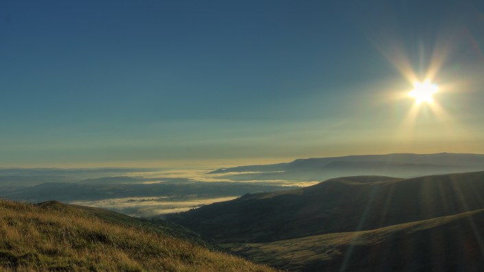 Mist in the valleys